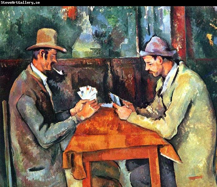 Paul Cezanne The Cardplayers